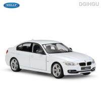 WELLY รถสปอร์ตจำลอง1:24 BMW 335i,โมเดลรถโลหะผสมของตกแต่งงานฝีมือเครื่องมือของเล่นสำหรับเป็นของขวัญ