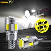 Xukey 2Pcs T10รถข้อผิดพลาดฟรีไฟ Led W5W 501 168 194 Clearance โคมไฟที่จอดรถ Auto Wedge สัญญาณหลอดไฟ6000K HID สีขาว3W 12V