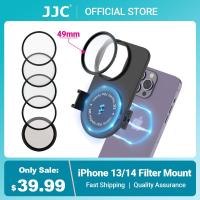 JJC ND อะแดปเตอร์สำหรับฟิลเตอร์ CPL Iphone 13 Pro/ 13 Pro Max/ 14 Pro Max อุปกรณ์เสริมการถ่ายภาพ Iphone คลิปตัวกรอง