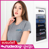 rudedog เสื้อยืดผู้หญิง รุ่น Writing ของแท้ 100%