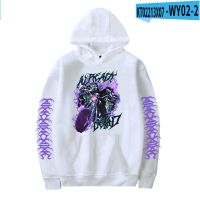 New White Hooded Juice WRLD Hoodies Men Sweatshirts Unisex Tops Hip Hop Rapper Pullovers Autumn Sportswear Size XS-4XL