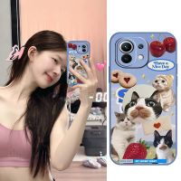 Back Cover Skin-friendly feel Phone Case For Xiaomi 11 Liquid silicone shell protective case phone case Simplicity cute