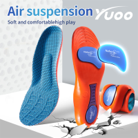 Yuoo 1คู่ความสูงเพิ่ม Insoles สำหรับรองเท้าระงับกลิ่นกาย Breathable Cushion Running Insoles สำหรับฟุตผู้ชายผู้หญิง Orthopedic Care Heel Lift Pads