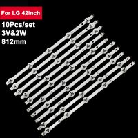 10pcs L+R:812mm Led Backlight Strip For LG 42inch LG 42 V14 Slim DRT Rev0.3 6916L 1807A 6916L-1807A 1808A 1809