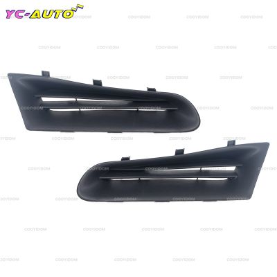 Car Front Bumper Open Vent Grille Intake Fog Light Grill Fog Light Fog Light Cover 7701208684 For Renault Clio MK3 2005-2009