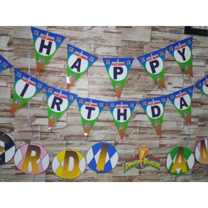 Customized Birthday Banner