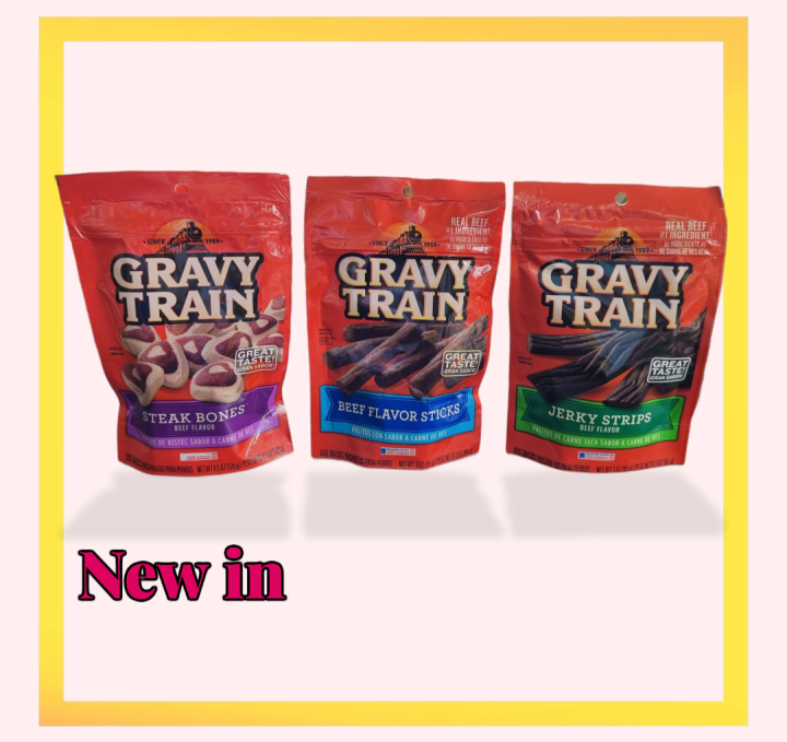 **NEW!**GRAVY TRAIN DOG TREATS**FROM US** Lazada PH