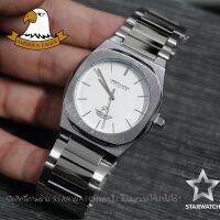 AMERICA EAGLE นาฬิกาข้อมือผู้ชาย สายสแตนเลส รุ่น AE8023M - Silver/White