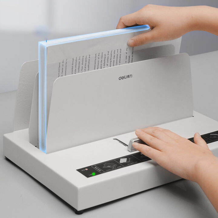 Deli 3882 tender financial A4 binder contract binding machine home