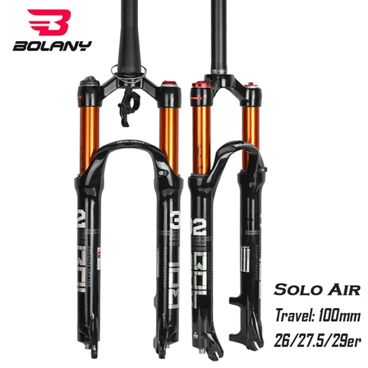 BOLANY Bicycle MTB Fork 26 27.5 29 ER Mountain Bike Suspension Air