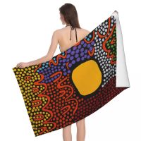 【CC】❉  Personalized Drying Microfiber Beach Soft Colorful Polkadot Abstract Pool Shower