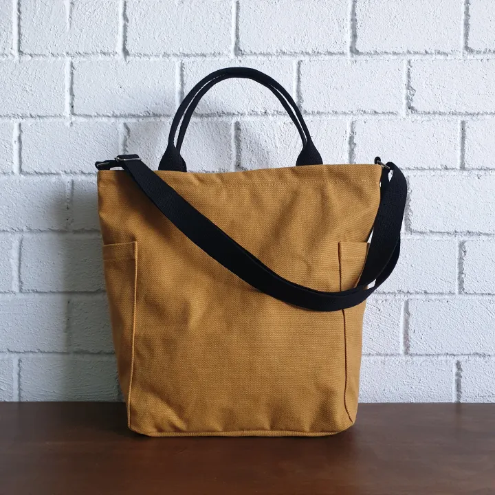 Canvas Crossbody Tote Bag (Large) Lazada PH