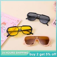 【hot】△☽  Eyeglasses Uv400 Boys Glasses Oversized Fashion De Sol Sunglasses Children Personality Goggles