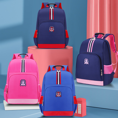 กระเป๋า กระเป๋านักเรียน (ขนาด 42x33x20 cm) School bag มีให้เลือก 4 สี กระเป๋ากันน้ำ ดีไซด์เนียบ เรียบร้อย เหมาะสำหรับเด็กนักเรียนชั้นประถมขึ้นไป