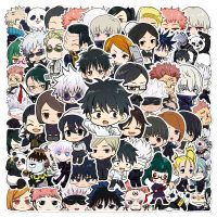 【LZ】☢  Cute Cartoon Anime Adesivos para Crianças Jujutsu Kaisen Temporada 2 Decalques Computador portátil Skate Carro Telefone Etiqueta Impermeável Brinquedo 10 Pcs 30 Pcs 50Pcs