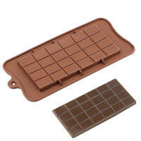 Bakeware 24ช่องพิมพ์ช็อกโกแลตในครัวบล็อกน้ำแข็งถาดซิลิโคนวาฟเฟิลพิมพ์ทำพุดดิ้งแคนดี้บาร์น้ำตาลพิมพ์ทำเค้กเครื่องมือทำเค้ก