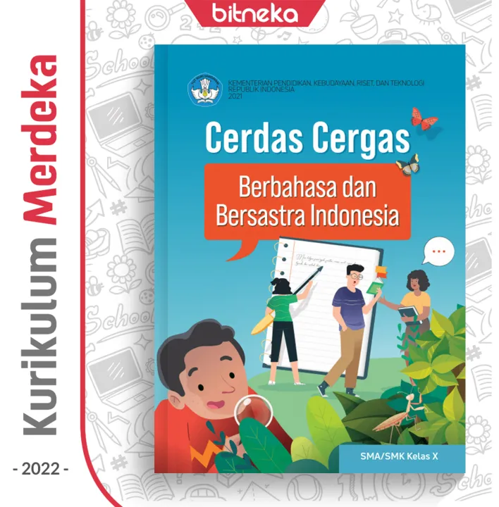 Buku Cerdas Cergas Bersastra Dan Berbahasa Indonesia SMA/MA Kelas 10 ...