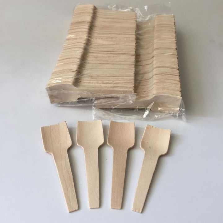 cw-100pcs-disposable-wood-dessert-spoons-7cm-flatware-eco-friendly-table