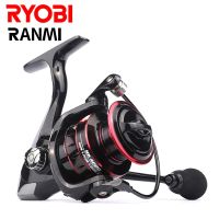 RYOBI RANMI HK รอกหมุนคันเบ็ดลากสูงสุด8กก. 5.2:1โลหะความเร็วสูงแกนม้วนน้ำเค็มน้ำจืดรอกตกปลาสำหรับปั่น