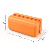 Simple Zipper Cosmetic Storage Bag Portable Multipurpose Toiletry Bag for Home Hotel Women Girls Makeup Bag 2023 New