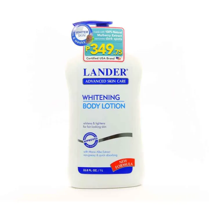 Lander Whitening Body Lotion 1L Lazada PH