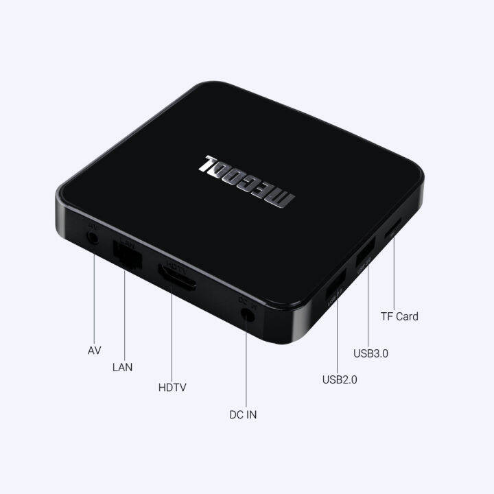 Mecool KM3 ATV TV Amlogic S905X2 KM9 Pro 4GB 32GB Androidtv Android 9.0 ...