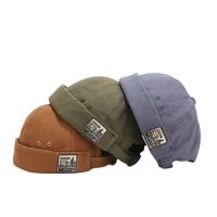 Male Female Skullies Cap Loop Beanies Hip Hop Street Wear Fashion Denim Beanie Caps Women Men Cap Without Visor New