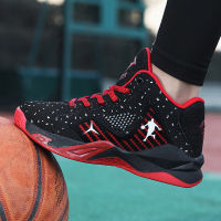 SPOLE Sping Children Running Shoes Mesh Hook and Loop Basketball Shoes Size 31-40 Uni Boy Girl Causal Fashion Sports Shoes 7129W