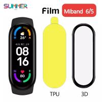 ฟิล์มกันรอย TPU หนากว่าฟิล์มปกติ สำหรับ Miband 6 Miband 5 film 3D -Mi band 6/Mi band 5 /Mi band 6