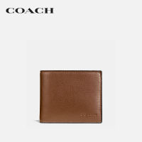 COACH กระเป๋าสตางค์ผู้ชายรุ่น 3-In-1 Wallet สีน้ำตาล 74991 CWH