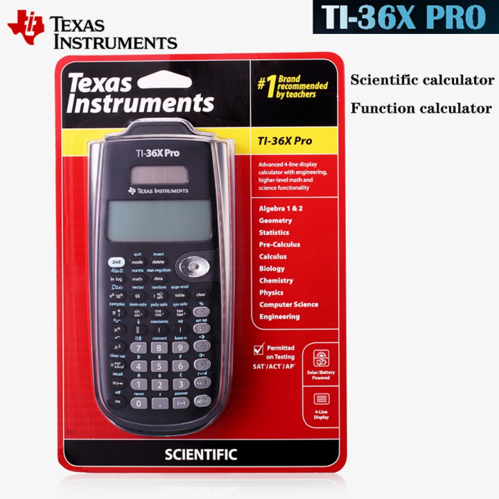 Genuine Texas Instruments TI36X PRO Students With Scientific Function