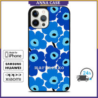 Marimekko 15 กรณีโทรศัพท์มือถือ iPhone 14 Pro Max / iPhone 13 Pro Max / iPhone 12 Pro Max / XS Max / Samsung Galaxy Note 10 Plus / S22 Ultra / S21 Plus Anti-fall ฝาครอบป้องกันการตก