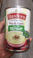 Baxters pea and ham soup แบ็กซ์เตอร์ ซุปถั่วลันเตาผสมแฮม 400g