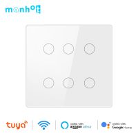 【CW】 Tuya WiFi Brazil Panel Wall 4/6 Gang 250V