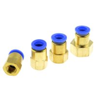 Air Pipe Fitting 10mm 12mm 8mm 6mm Hose Tube 1/8" 3/8" 1/2" BSP 1/4" Female Thread Brass Pneumatic Connector Quick Joint Fitting Hand Tool Parts Acces