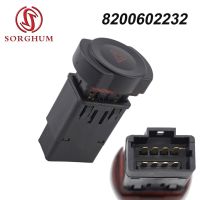 Sorghum 8200602232 For Renault Aprio For Dacia Duster Sandero Power Emergency Hazard Warning Flash Light Single Button Switch Push Button