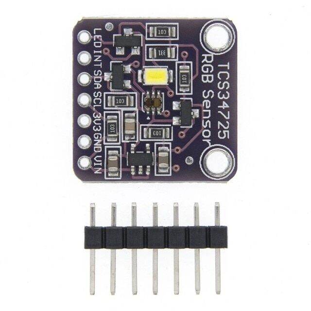 Tcs34725 Low Power Ir Blocking Filter Rgb Light Color Sensor
