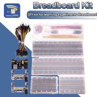 【YD】 3.3V/5V MB-102 Breadboard power module  400 830 points Solderless Prototype Bread board kit  65 jumper wire