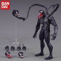 20เซนติเมตร S Pider-Man อะนิเมะรูป Shf พิษ2 Symbiont จักรวาลที่น่าตื่นตาตื่นใจพิษแอ็คชั่นภาพยนตร์รุ่นตุ๊กตาของเล่นเด็กของขวัญวันหยุด