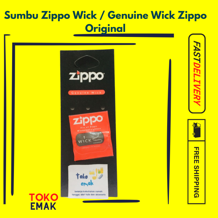 Sumbu Zippo Wick / Genuine Wick Zippo Original Lazada Indonesia