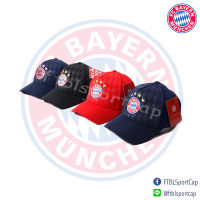 หมวกฟุตบอล ทีมบาเยิร์น ทีมสโมสรฟุตบอล บาเยิร์น มิวนิก FC Bayern Munich 3สี หมวก หมวกแก๊ป หมวกกีฬา หมวกกันแดด หมวกแก๊ปปีกโค้ง Sport Cap Baseball Cap 2565