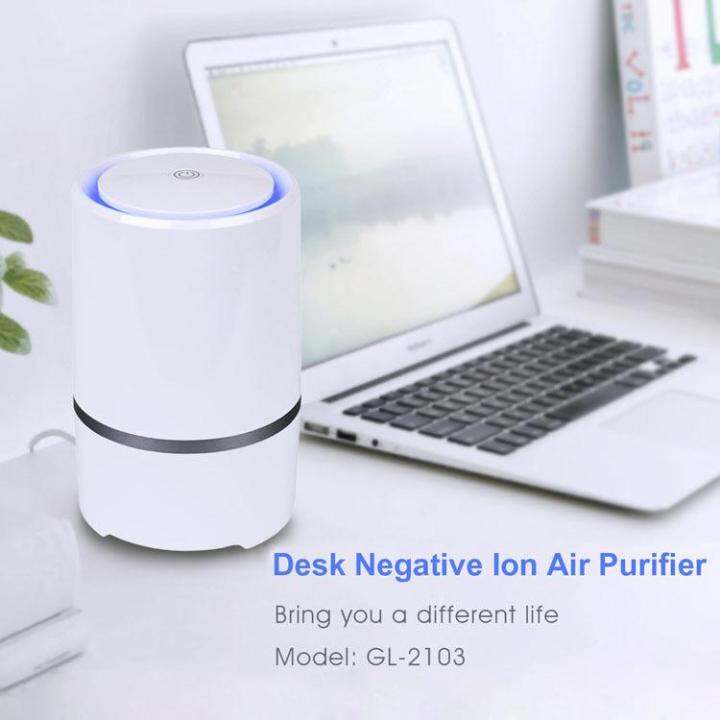 Air purifier Home Office USB Desktop Purifier Negative Ion Small