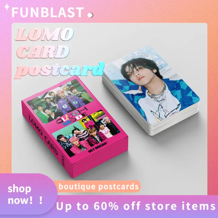 NCT DREAM photocards Glitch Mode Hello Future HOT SAUCE album Lomo Card