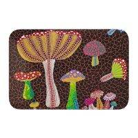 Yayoi Kusama Toadstools Abstract Art Front Door Mat Anti-Slip Indoor Welcome Absorbent Doormat Living Room Entrance Rug Carpet