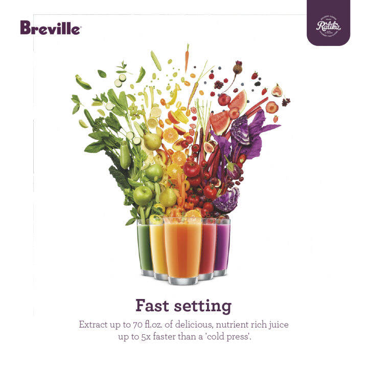 ratika-new-เครื่องคั้น-และ-สกัดน้ำผลไม้แบบแยกกาก-breville-bje830