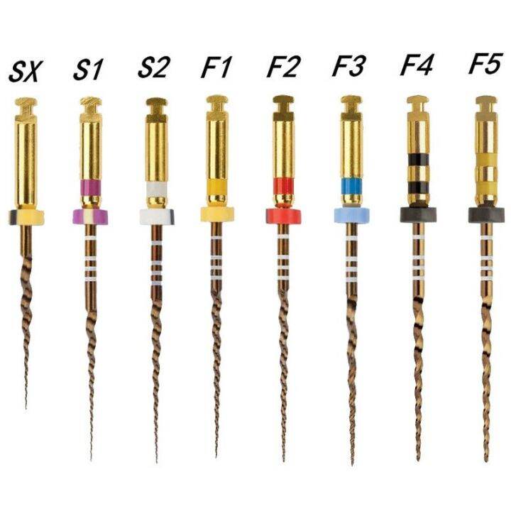Dental Instrument Heat Activation Super File Gold Pro Rotary Flexible