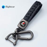 Flightcar พวงกุญแจ Fob โลโก้รถยนต์โลหะหนังแกะนิ่มสไตล์บูติกใหม่สำหรับ Toyota TRD