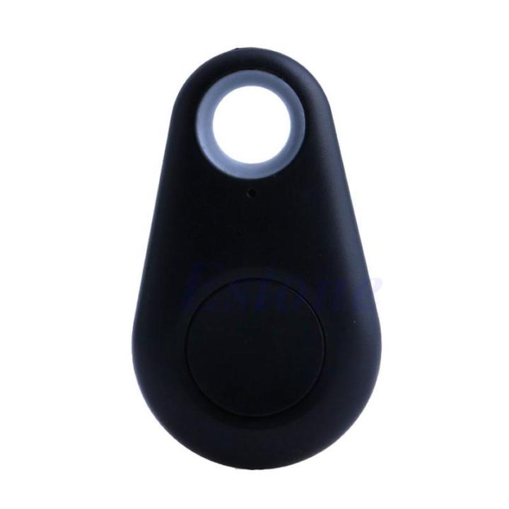Bluetooth Tracer สัตว์เลี้ยง GPS ติดตามเด็ก: แจ้งเตือนการค้นหากระเป๋าสตางค์ Key Tracker สีดำ