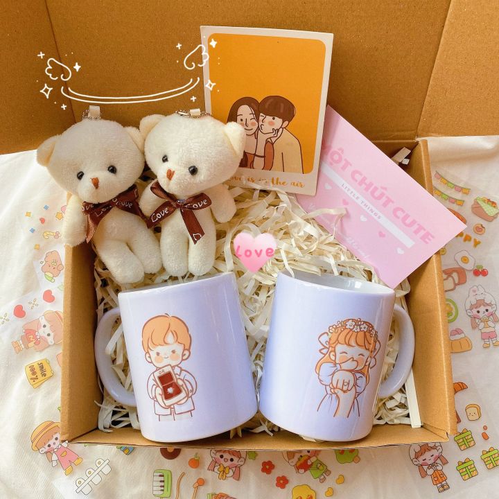 Anni Home Quà tặng bạn gái quà tặng sinh nhật quà ý nghĩa cho bạn bè  đồng nghiệp sinh nhật với 5 món Happy Gift Box  Lazadavn
