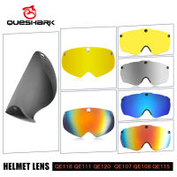 The Accessories For QUESHARK QE107 QE108 QE111 QE115 QE116 QE120 Helmet Blue Colorfull Silver Night Yellow Grey Clear Lens